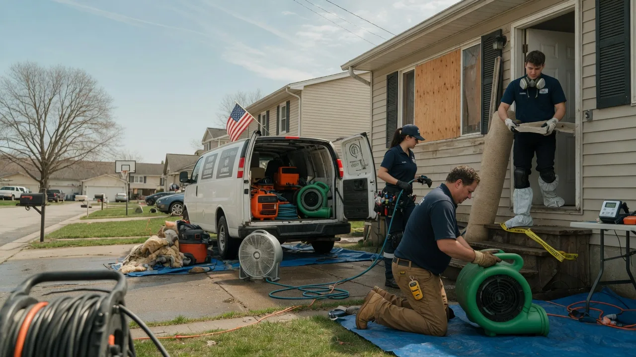 Water Damage Restoration in Felt, ID near me